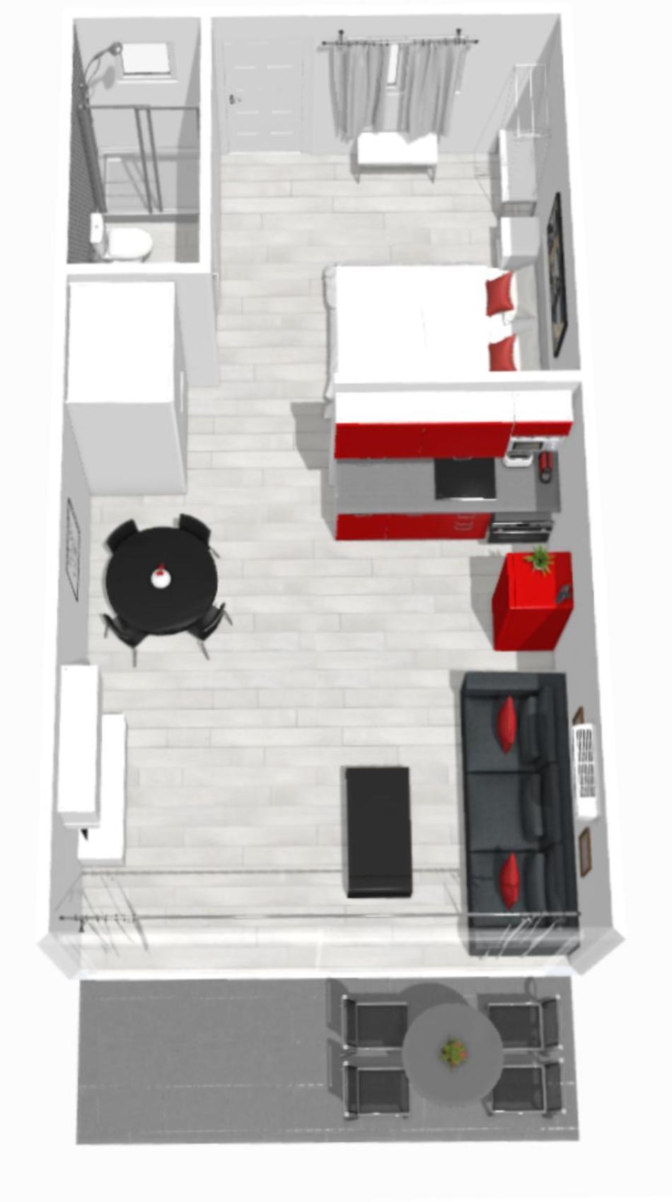 Roses Apartments Red Loft Vista Mar Lateral Kültér fotó